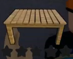 Wood Plank Table item icon in Karinderya Roblox